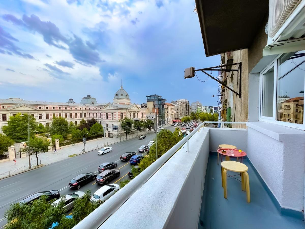 Great View, 2 Bdr Ap In Center Very Close To Old Town บูคาเรสต์ ภายนอก รูปภาพ