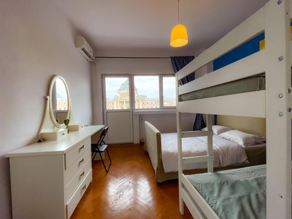 Great View, 2 Bdr Ap In Center Very Close To Old Town บูคาเรสต์ ภายนอก รูปภาพ